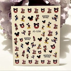 Luxury Designer Logo Fingernail Art Stickers